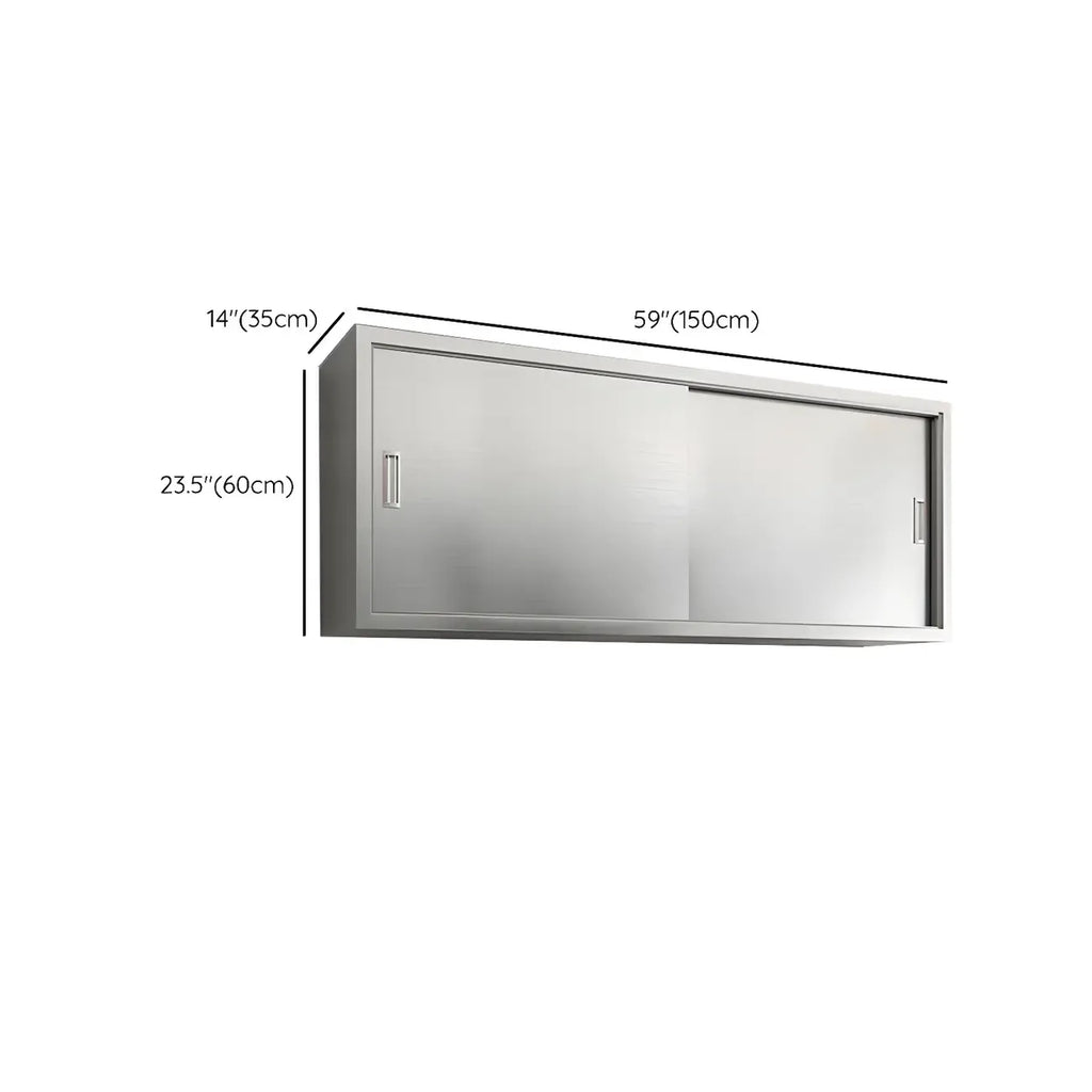 Pensile da Cucina in Acciaio Inox Regolabile