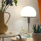 Lampe de table minimaliste en forme de dôme avec chaînette