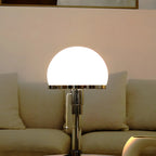 Lampe de table minimaliste en forme de dôme avec chaînette