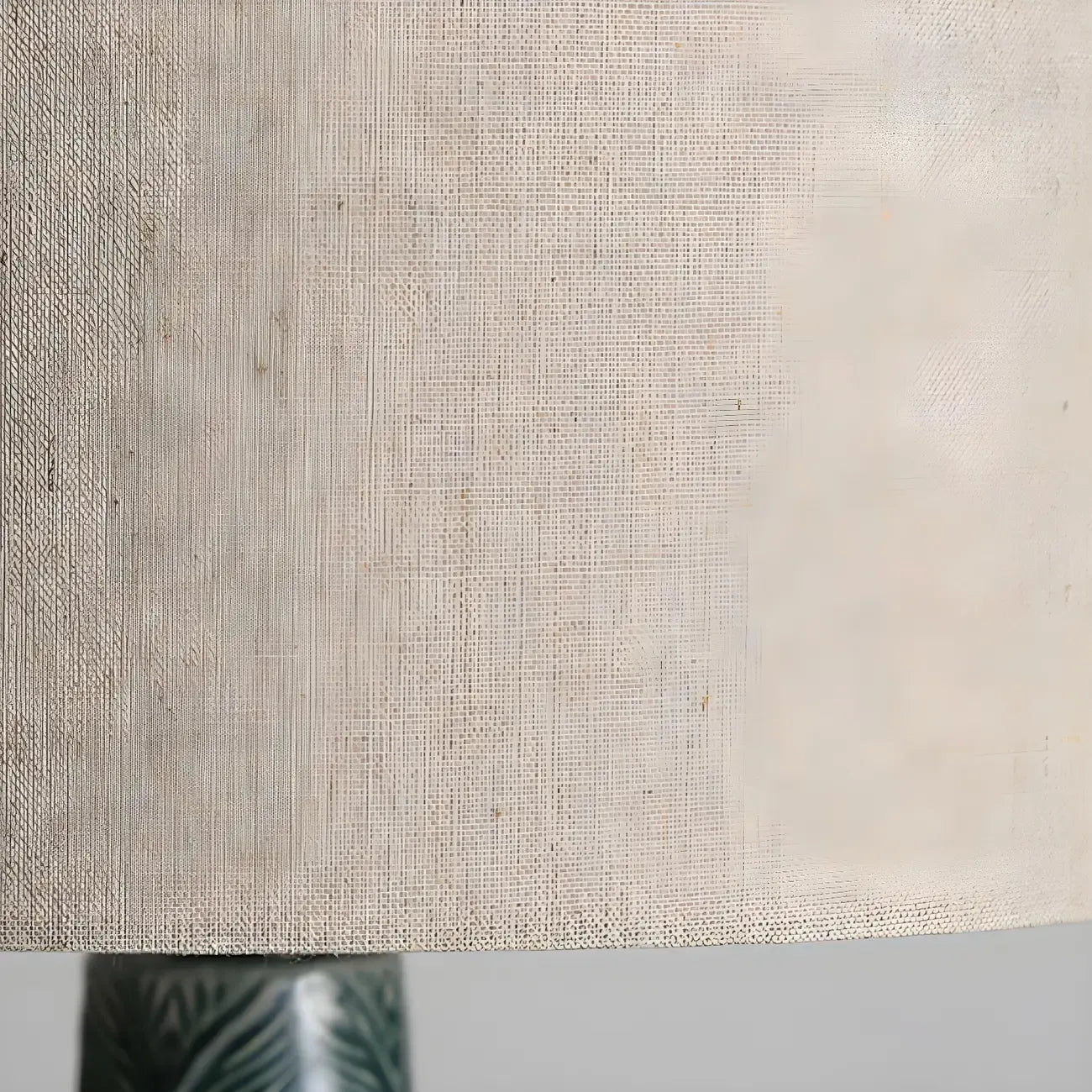 Lampe de chevet LED en céramique verte exquise, idéale pour les yeux.