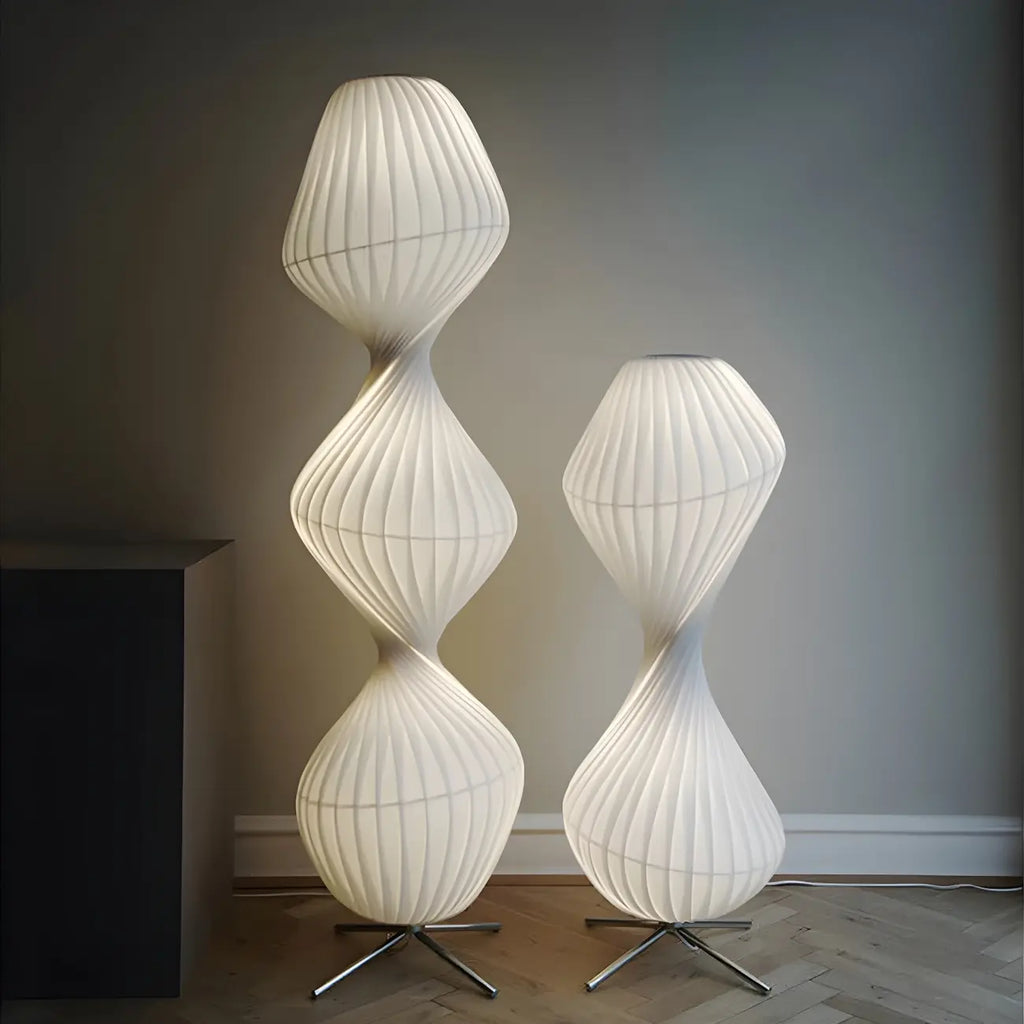 Lampadaire LED unique pour la décoration du salon