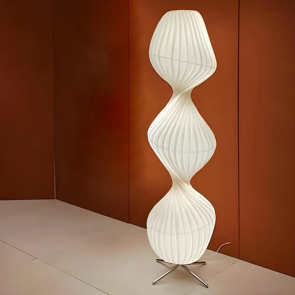 Lampadaire LED unique pour la décoration du salon