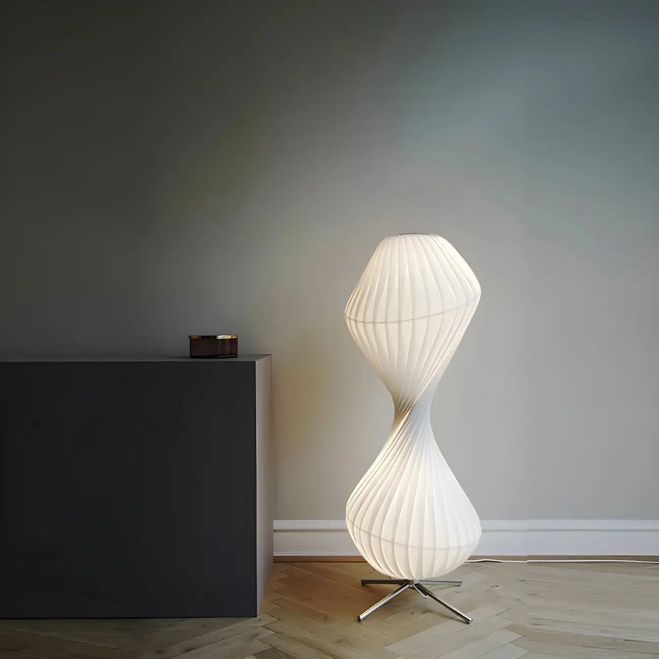 Lampadaire LED unique pour la décoration du salon