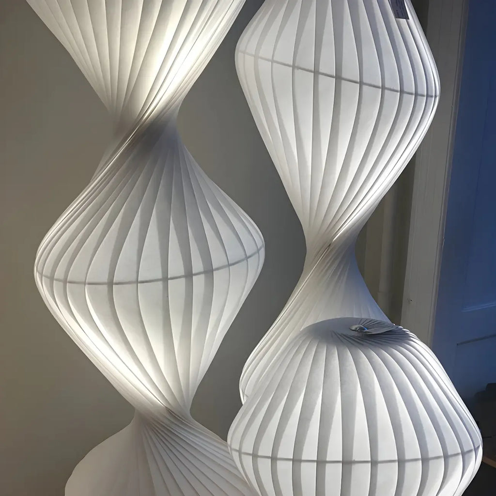 Lampadaire LED unique pour la décoration du salon