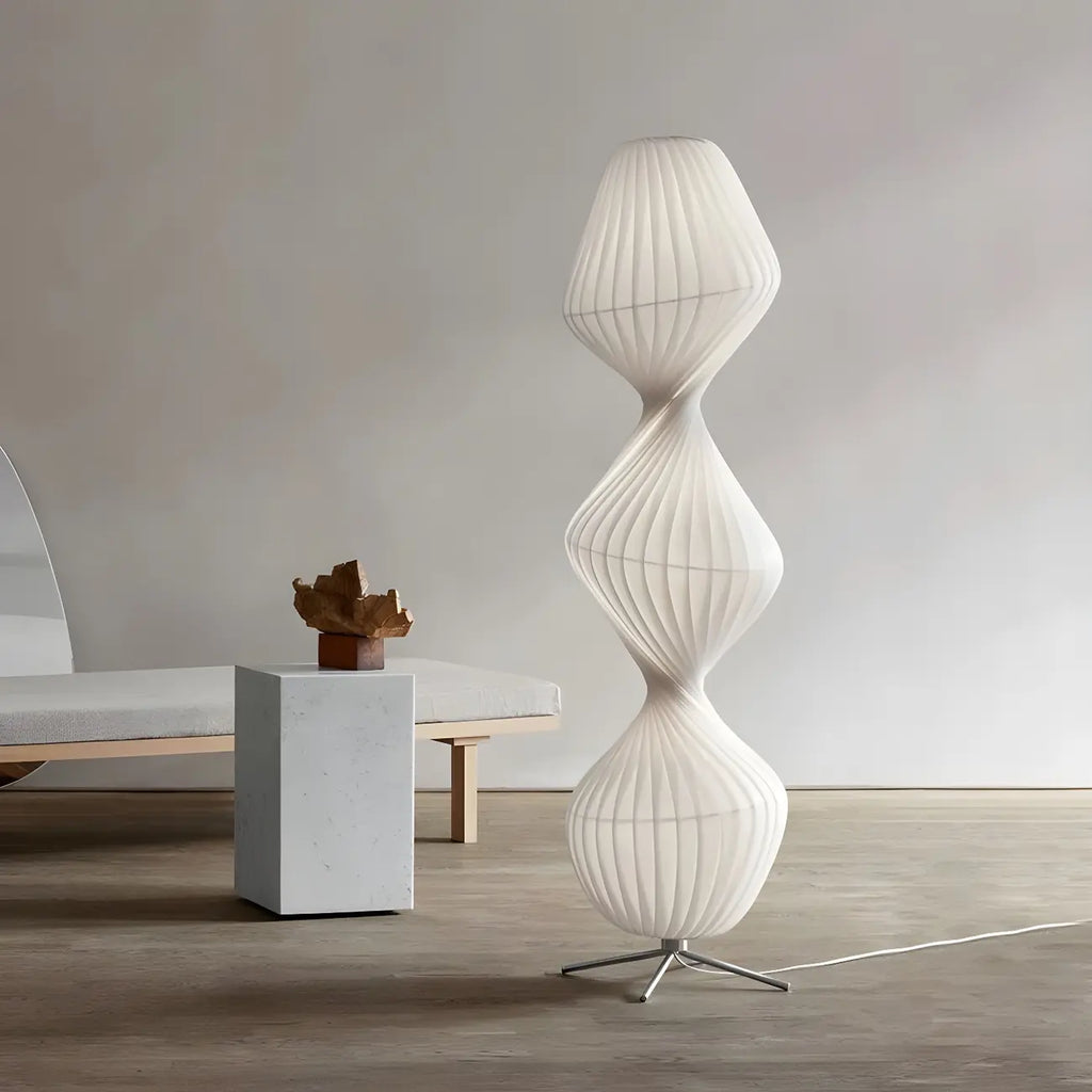 Lampadaire LED unique pour la décoration du salon
