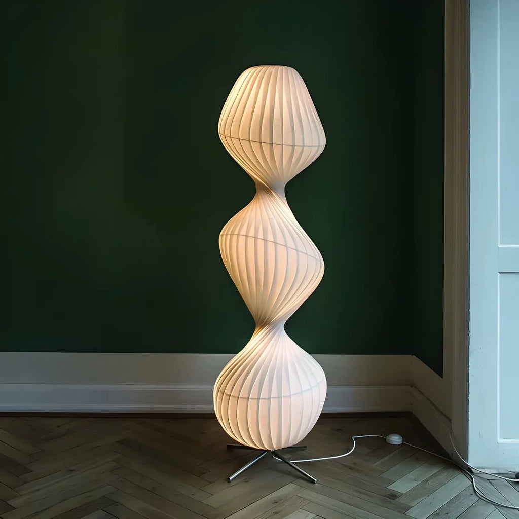 Lampadaire LED unique pour la décoration du salon