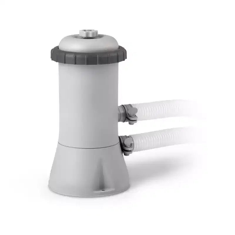 Piscine ronde hors sol tubulaire Intex Metal Frame Ø 3,66 m x H 0,76 m avec épurateur à cartouche 2m³/h et 6 cartouches de filtration de type A