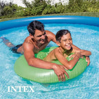 Piscine gonflable INTEX 28120EH Easy Set : 3,05m x 76cm • Matériau résistant à la perforation • Gonflage rapide • Capacité de 3853 litres • Profondeur d'eau de 58cm