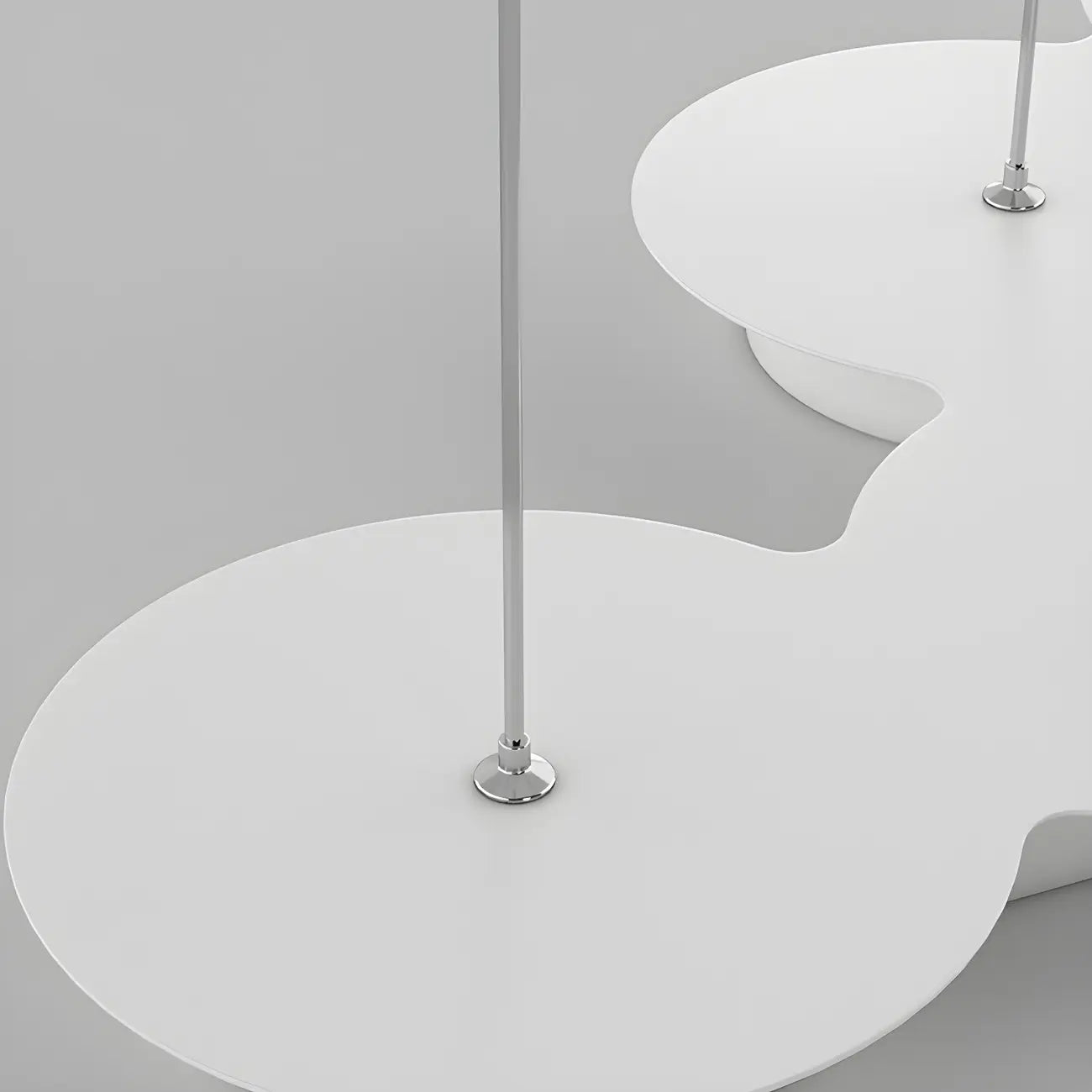 Lampadario a sospensione moderno a LED bianco a 8 luci per isola cucina