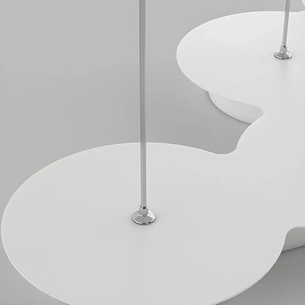 Lampadario a sospensione moderno a LED bianco a 8 luci per isola cucina