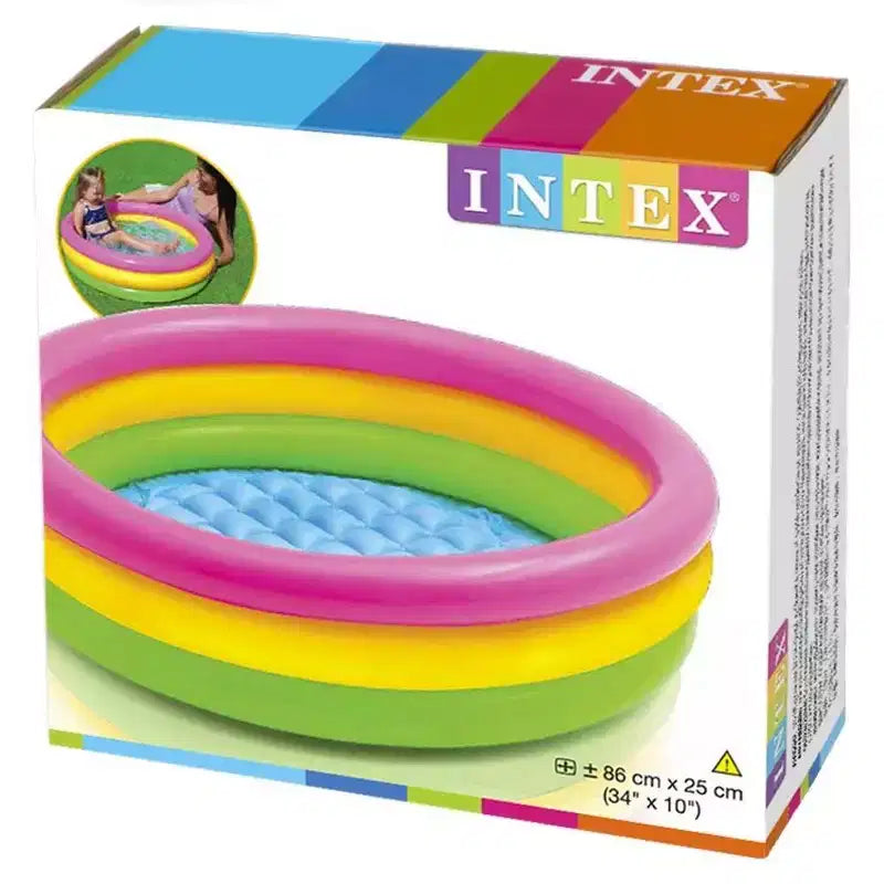 Piscine gonflable pour bébés Intex 58924EP Sunset Glow 86 cm x 25 cm