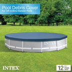 Piscine hors sol Intex 3,66 m x 76 cm avec cadre en métal, filtre, bâche et kit d'entretien