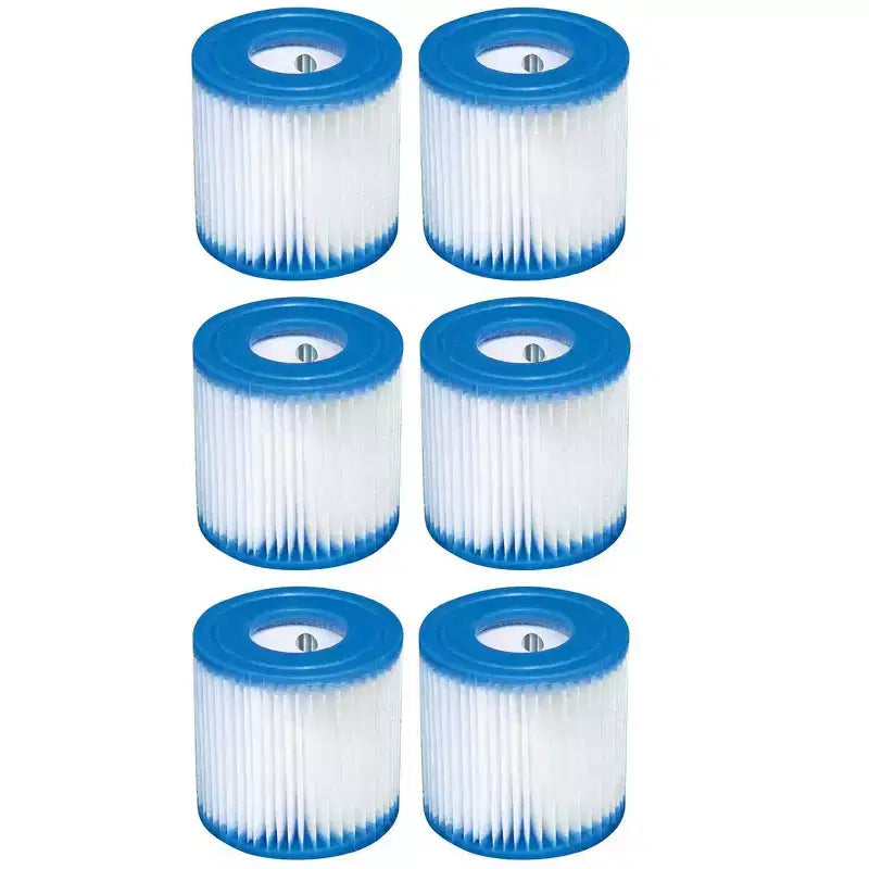 Piscine ronde hors-sol Intex 28201EH à cadre métallique de 3,05 m x 76 cm pour 4 personnes avec pompe de filtration et 6 cartouches filtrantes de rechange type H