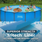 Piscine hors sol ronde Bestway Steel Pro MAX 15' x 48 pour jardin