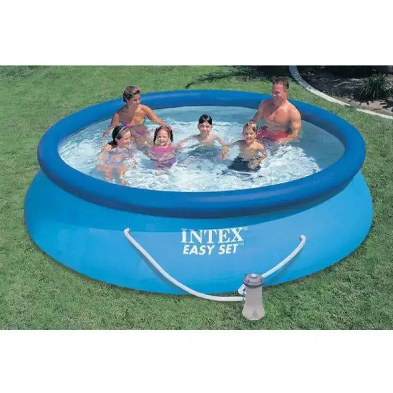 Piscine Intex Easy Set 3,66 m x 76 cm avec pompe de 2000 L/h et (lot de 2) cartouches filtrantes