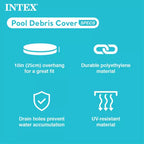 Piscine hors sol Intex Metal Frame 3,66 m x 76 cm avec filtre et bâche