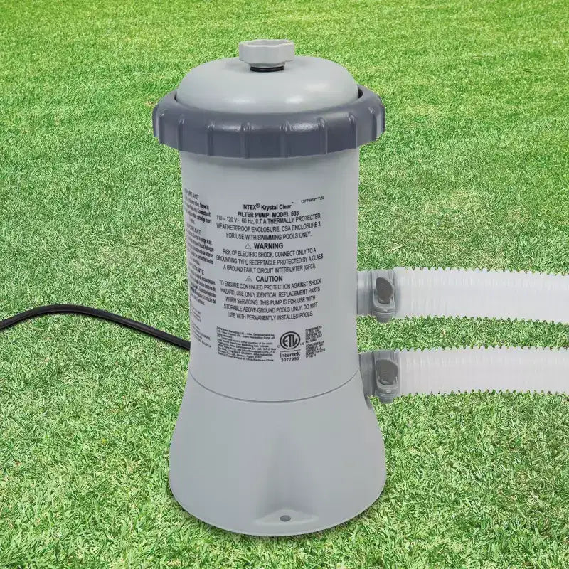 Piscine hors sol Intex Easy Set 4,57 m x 84 cm et pompe de filtration 2000 l/h