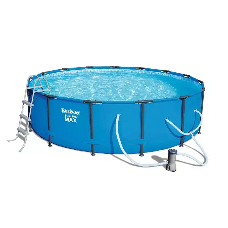 Piscine hors-sol Bestway Steel Pro Max 4,57m avec pompe et filtre