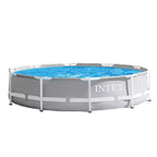 Piscine Intex 3,05 m x 3,05 m x 76 cm avec bâche de protection ronde de 3,05 m et cartouche filtrante