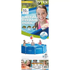 Piscine Intex 3,05 m x 76 cm avec pompe de filtration, cartouches filtrantes et anti-phosphates