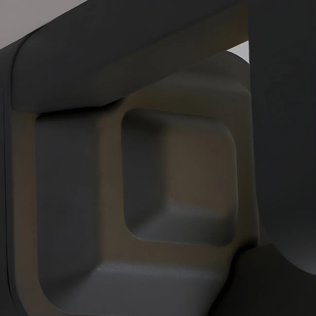Lampe de poteau de jardin en métal noir à lumière chaude