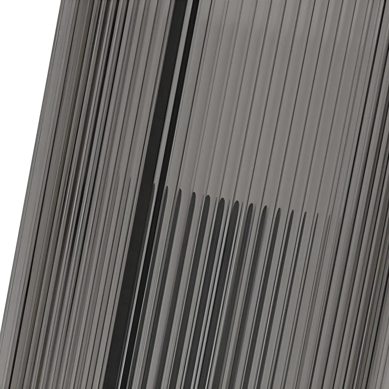 Lampes solaires cylindriques en métal noir pour poteaux extérieurs