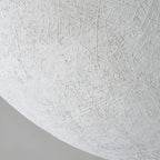 Lampes solaires de jardin en résine en forme de boule pour poteaux extérieurs