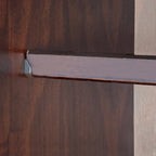 Palace Imports Armoire flexible 100 % bois massif avec poignées en métal ou en bois