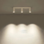 Mini projecteur LED encastré réglable en aluminium, style minimaliste.