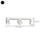 Mini projecteur LED encastré réglable en aluminium, style minimaliste.