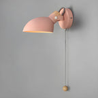 Applique murale minimaliste en métal réglable avec chaînette pour la maison