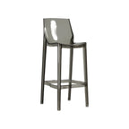 Tabouret de bar moderne en acrylique, coloré, durable et élégant