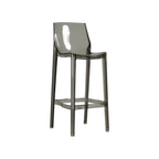 Tabouret de bar moderne en acrylique, coloré, durable et élégant