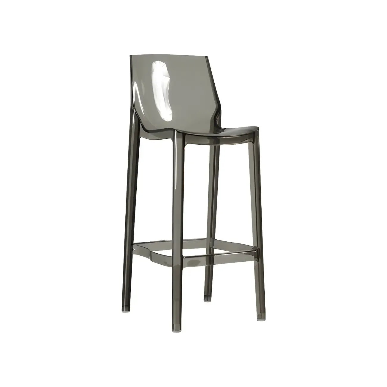 Tabouret de bar moderne en acrylique, coloré, durable et élégant