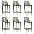Tabouret de bar moderne en acrylique, coloré, durable et élégant