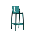 Tabouret de bar moderne en acrylique, coloré, durable et élégant