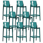 Tabouret de bar moderne en acrylique, coloré, durable et élégant