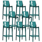 Tabouret de bar moderne en acrylique, coloré, durable et élégant