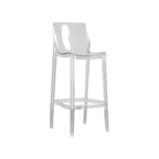 Tabouret de bar moderne en acrylique, coloré, durable et élégant