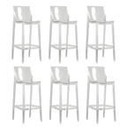 Tabouret de bar moderne en acrylique, coloré, durable et élégant