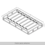 Sommier à lattes en bois massif CraftPorch de 20 cm (8 pouces)