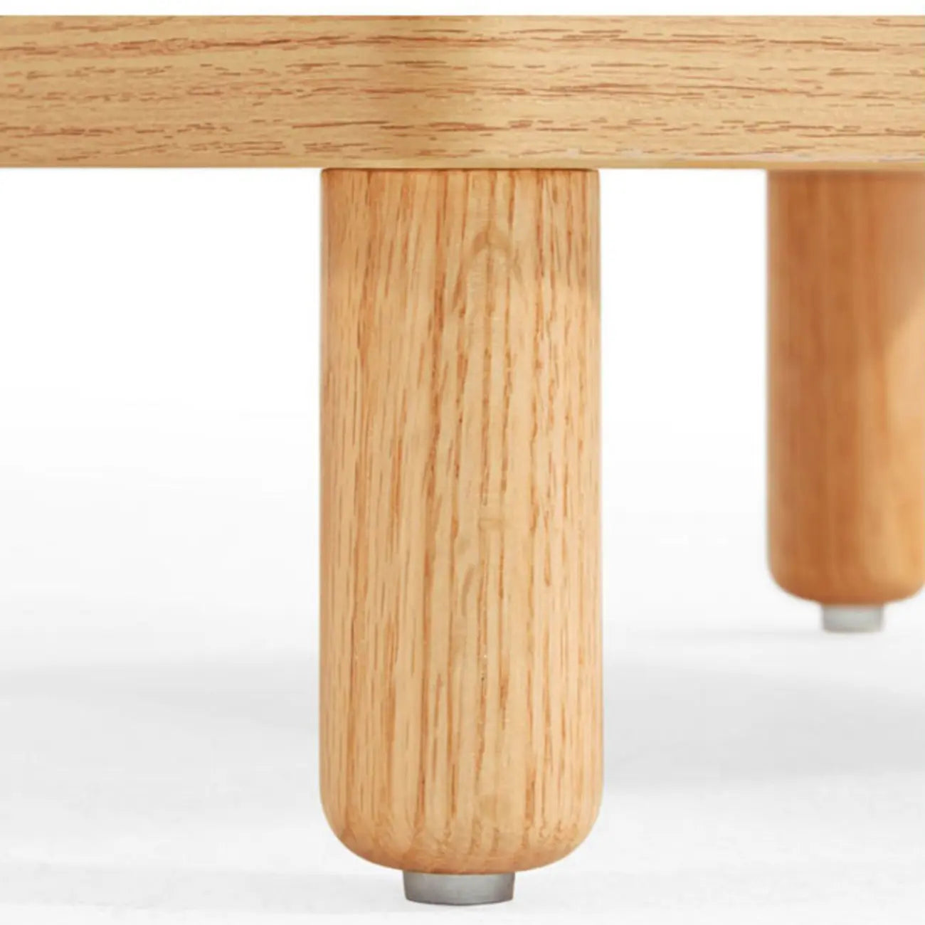 Table de chevet Childroom en bois massif à 2 niveaux avec pieds