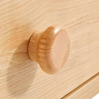 Table de chevet Childroom en bois massif à 2 niveaux avec pieds