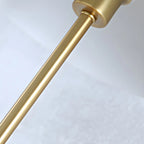 Lampe de chevet minimaliste en fer et bois en forme de dôme