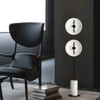 Lampadaire LED haut à 2 lumières avec lumière chaude pour les espaces de vie