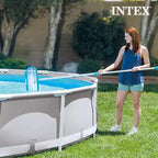 Piscine gonflable INTEX 15'x48 avec échelle, pompe et kit d'entretien de luxe