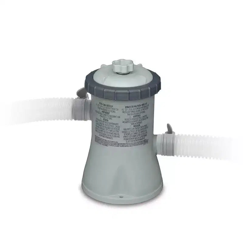 Piscine hors sol ronde Intex avec cadre métallique, 3,05 x 0,76 m + pompe de filtration 1 250 L/h