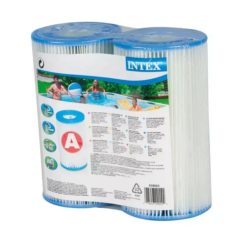 Piscine hors sol Intex de 3,66 m x 76 cm avec système de pompe de filtration et cartouche filtrante