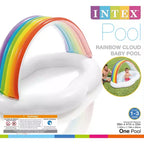 Piscine gonflable ronde Intex 57141EP Nuage arc-en-ciel pour bébés de 1 à 3 ans