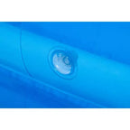Piscine Central Piscine gonflable rectangulaire bleue et blanche de 3 m